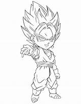 Gohan Coloring Pages Coloriage Getcolorings Dragon Ball Color Printable sketch template