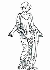 Coloring Aphrodite Pages Getcolorings sketch template