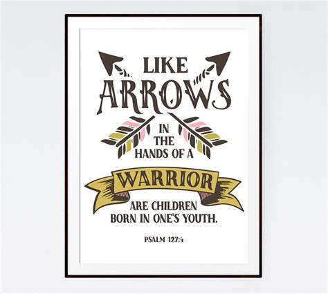 arrows   hands   warrior psalm