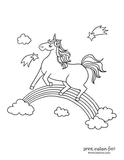 print  page  unicorn coloring pages disney