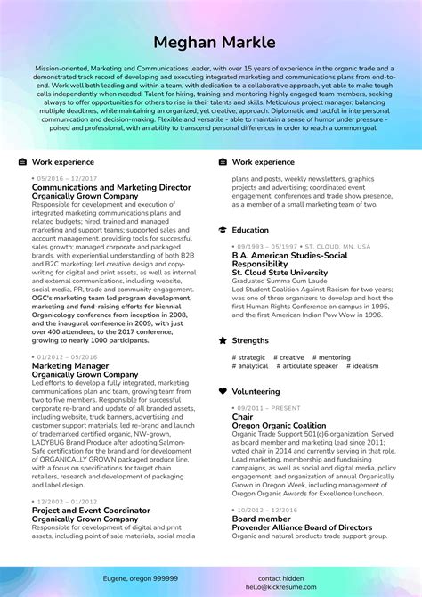 resume examples  real people marketing director resume sample