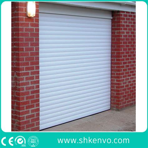 China Automatic Overhead Thermal Insulated Aluminum Roll Up Garage Door
