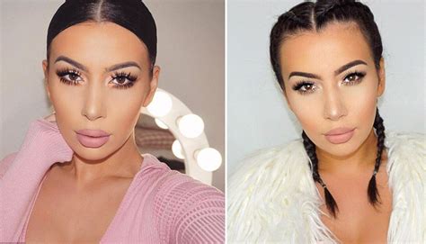 this kim kardashian look alike is making a career out of
