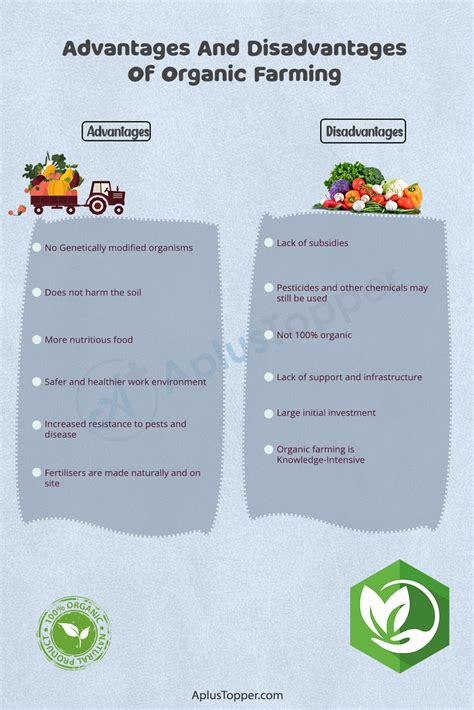 advantages  disadvantages  organic farming meaning types  key
