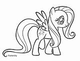 Pony Coloring Fluttershy Little Pages Printable Colouring Color Friendship Magic Print Cartoon Popular Bubakids Library Getcolorings Google Girls sketch template