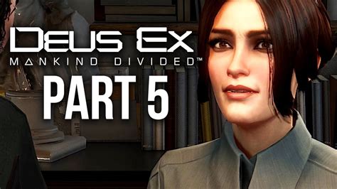 deus ex mankind divided gameplay walkthrough part 5 seeing the doctor