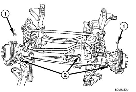 front  dodge dakota front suspension diagram
