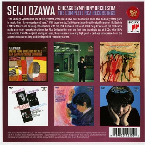 Seiji Ozawa The Complete Rca Recordings 6 Cds – Jpc