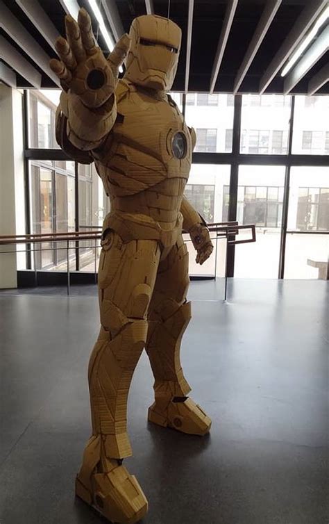 cardboard iron man costume magneto proof