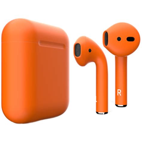 besprovodnye naushniki apple airpods orange kupit  kieve luchshaya tsena