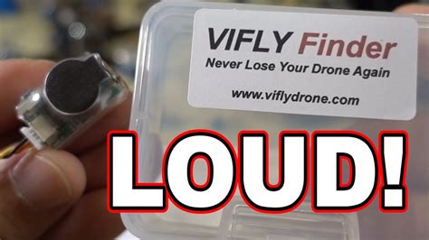 vifly finder lost drone alarm youtube
