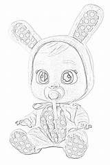 Cry Babies Coloring Pages Baby Dolls Interactive Doll Filminspector Cannot Rough Too Also sketch template