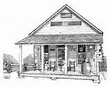 Old Country Drawing Store Farm Stores Houses Drawings Ink Pencil Pen Tn Penandink House Sketch General Farmhouse Coloring Rustic Etsy sketch template