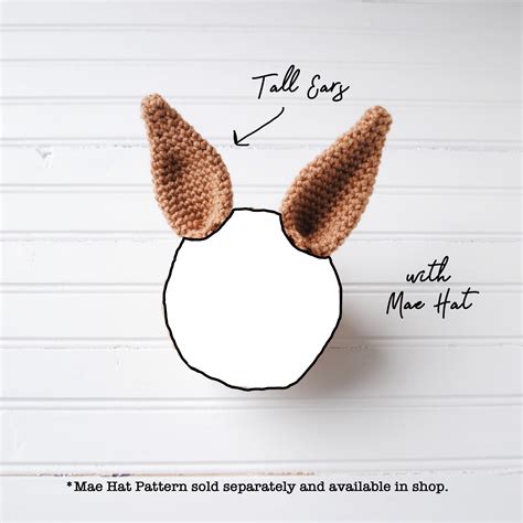bunny ears pattern crochet pattern crochet bunny ears etsy