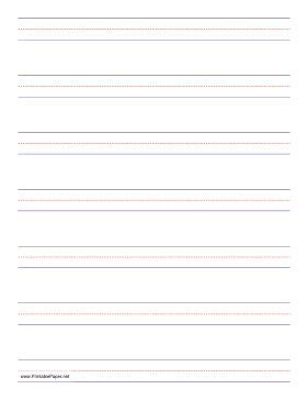 lined paper  lines   middle      bottom