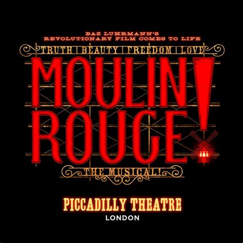 moulin rouge  musical  londres spectacles  londres