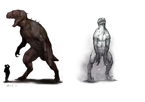 Freaky Early Jurassic Park 4 Character Designs Movie Editors Blog