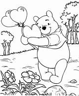 Winnie Hugging Mitraland sketch template