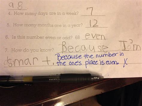 hilarious test answers     incorrect