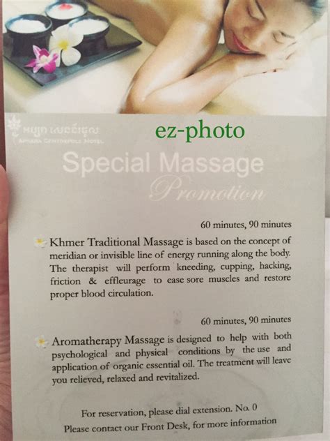 Beautiful Things In Life Khmer Traditional Massage