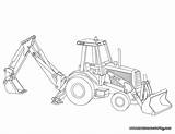 Backhoe Coloring Loader Caterpillar Sketch Pages Kids Heavy Activity Machinery Color Colouring Ready Awesome Print Fun Printable Truck Backhoes Activities sketch template