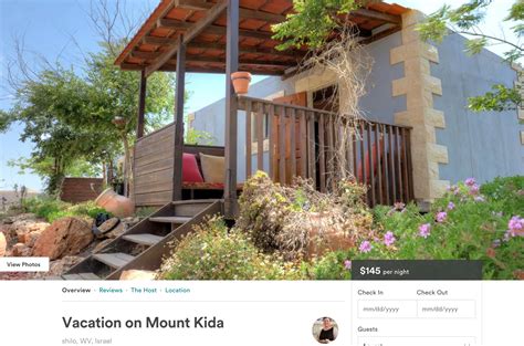 airbnb tells    state   israeli palestinian conflict  years
