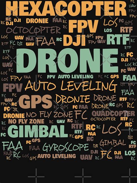 drone terminology commonly  drone terms  shirt  funnyguy redbubble