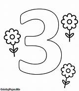 Number Coloringpages sketch template