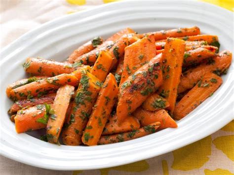 pan roasted carrots with mint and parsley gremolata recipe