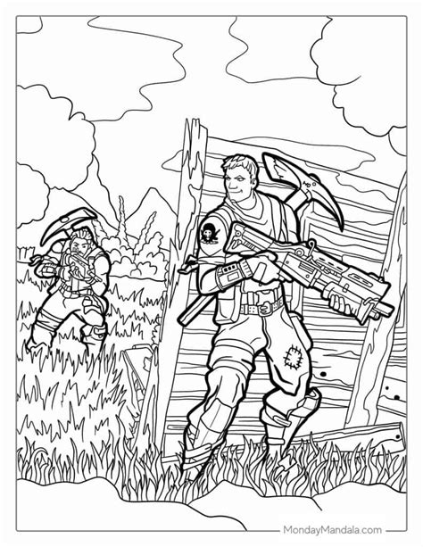 fortnite coloring pages   printables