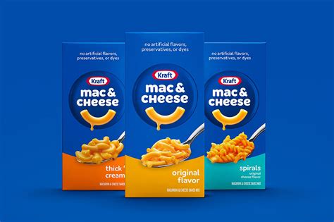 kraft officially    boxed macaroni  cheese