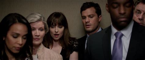 watch christian and anastasia have nsfw elevator fun in the steamiest fifty shades darker