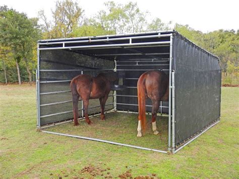 portable canopy shade horse shelter horse shed