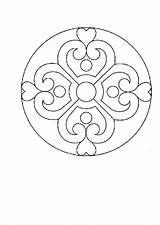 Colorat Mandalas Martie Celtas Transylvania Martisor Planse Sfatulmamicilor Mandala sketch template