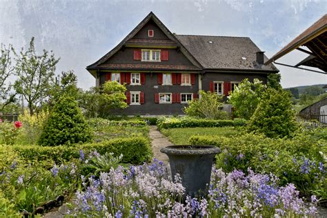 aargauer bauernhaus foto bild architektur landschaft garten