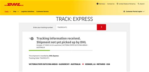 dhl tracking number usa track  dhl ecommerce shipment easyship