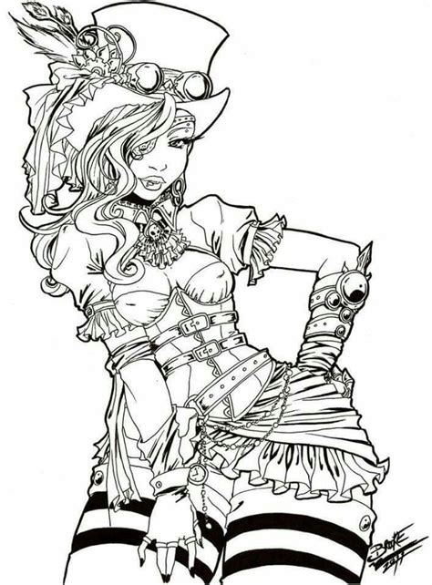 Sexy Pin Up Coloring Pages Coloring Pages Library