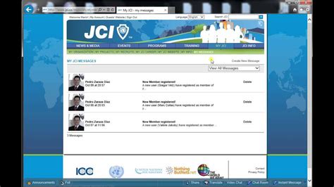 Jci Tutorial How To Activate A New User Account On Jci