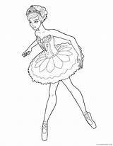 Barbie Coloring Pages Ballerina Pink Printable Shoes Kids Ballet Coloring4free Girls Print Da Extraordinary Getdrawings Getcolorings Related Posts Para Color sketch template