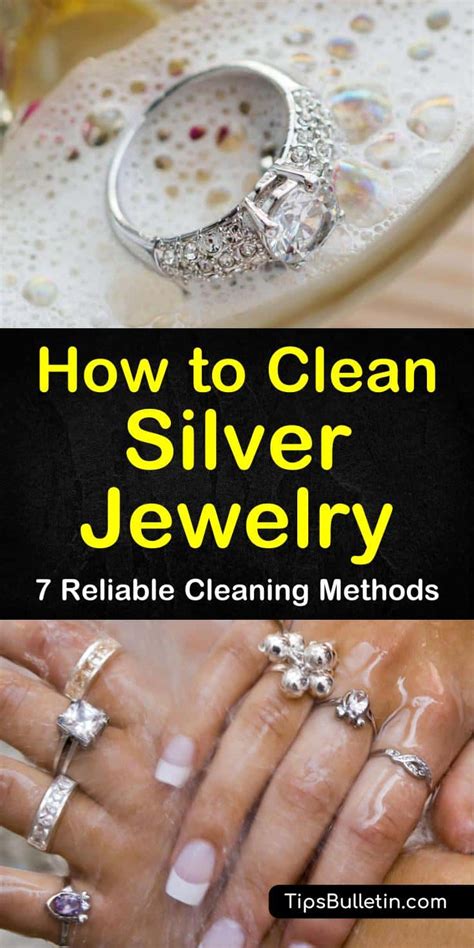 reliable ways  clean silver jewelry