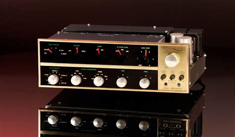 golden age  audio vintage mcintosh   stereo tube pre amplifier