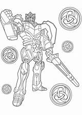 Power Rangers Coloring Pages Megazord Zord Ranger Mega Space Colouring Print Big Search Visit Kids Overdrive Operation Again Bar Case sketch template
