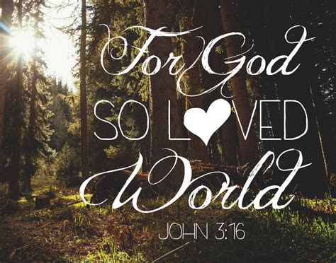 For God So Loved The World – John 3 16 – Seeds Of Faith