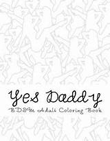 Coloring Books Adult Pages Printables Sexy Daddy Sheets Erotica Naughty sketch template