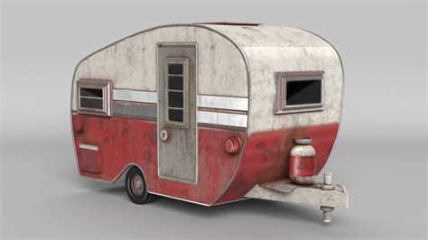 camper  model turbosquid