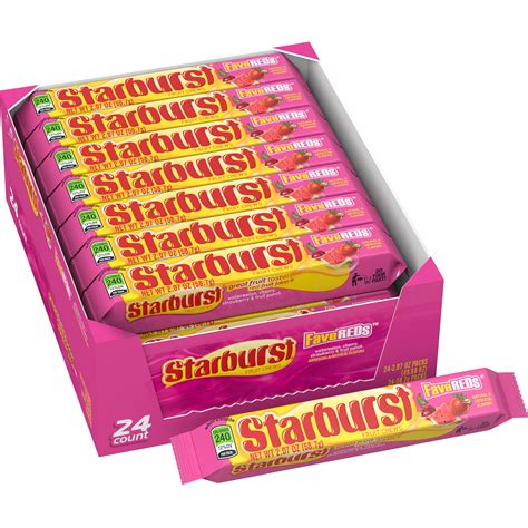 starburst favereds fruit chews candy  oz  single packs walmartcom walmartcom