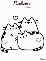 Coloring Pages Pusheen Cat Friends Bubakids Google Ads Choose Board Minecraft sketch template