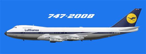 boeing 747 200 templates by agre gallery airline empires