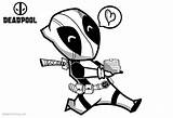 Deadpool Baby Coloring Pages Raid Little Printable Kids Print sketch template