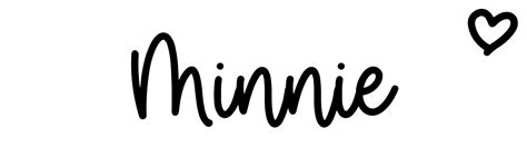 Minnie Name Meaning Origin Variations And More